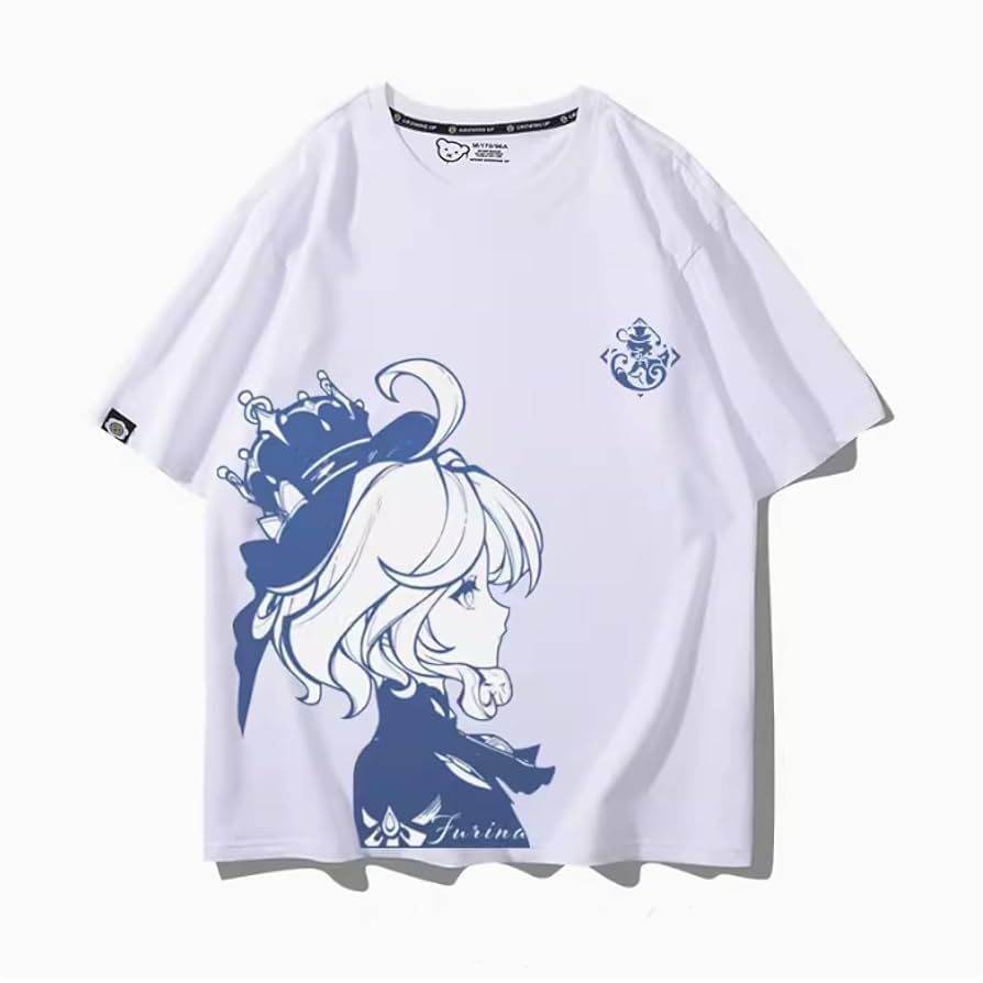 原神 フリーナ イメージファッション シャツ S 160/84A 原神 フリーナ イメージファッション シャツ 男女兼用 特典付き